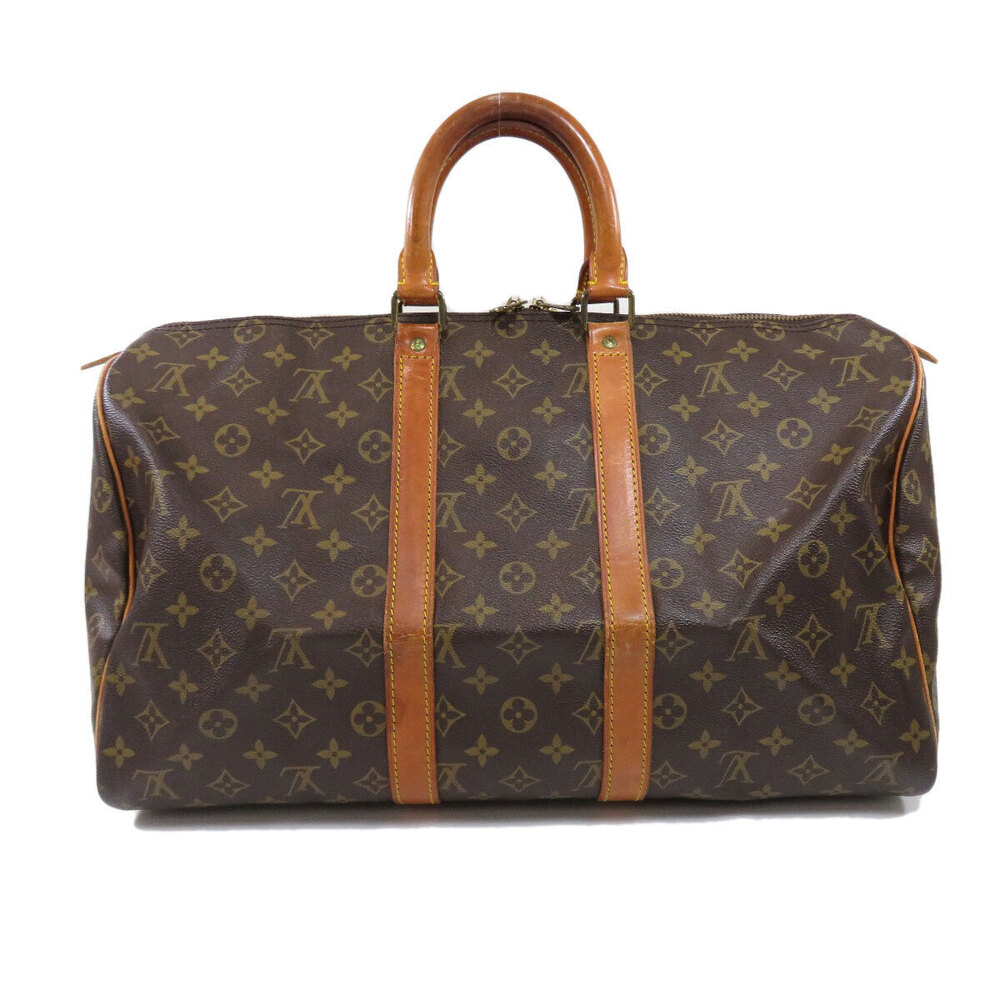 Louis Vuitton Keepall Boston Bag Canvas Monogram